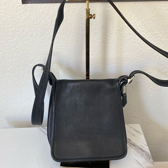 90's COACH LEGACY STUDIO FLAP messenger handbag - Picture 1 of 8